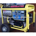 China 5KW Cheap Silent 220 volt Portable Generator